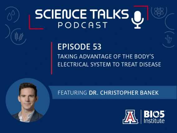Dr. Banek on the Science Talks Podcast