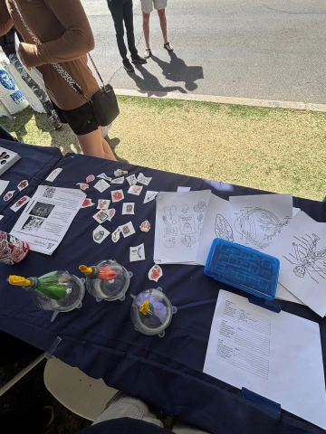 PSIO Festival of Books table